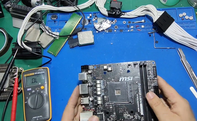 武汉新洲区华硕电脑主板维修